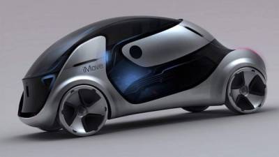 Una imagen de cómo sería 'Titán' el automóvil de Apple.