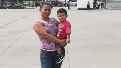 La hondureña Idalia Herrera y su hijo de dos años murieron ahogados en el río Bravo al intentar cruzar a Estados Unidos.