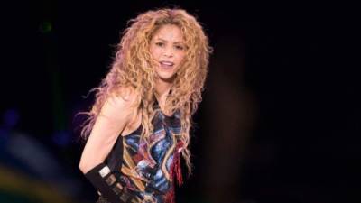 La cantante colombiana Shakira.