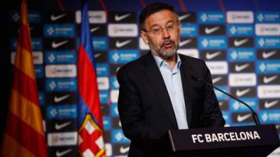 Josep Bartomeu anunció su salida del Barcelona.