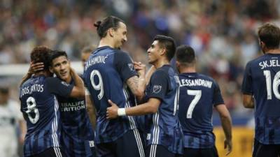 Ibrahimovic sigue destacando en la MLS de los Estados Unidos. FOTO @LAGalaxy_Es