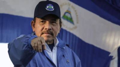 Ortega y Murillo han sido sancionados por EEUU y la UE tras ordenar una cacería de opositores.//