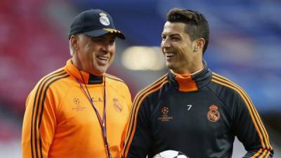 Carlo Ancelotti y Cristiano Ronaldo tuvieron una buena relación en el Real Madrid.