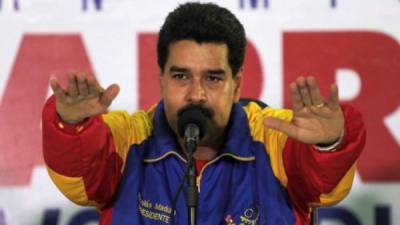 El presidente venezolano Nicolás Maduro.