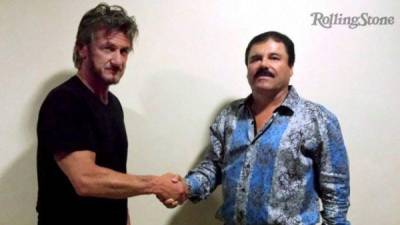 Sean Penn con Joaquín El Chapo Guzmán