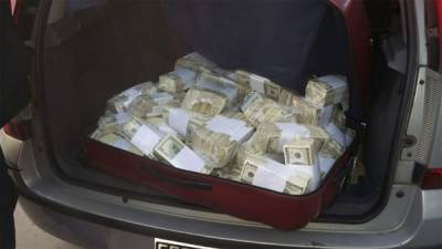 Investigan la procedencia del dinero. Foto: AFP