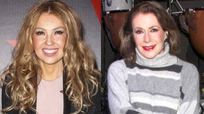 Thalía y Laura Zapata no se han pronunciado al respecto.