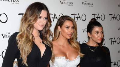 Khloé, Kim y Kourtney Kardashian.