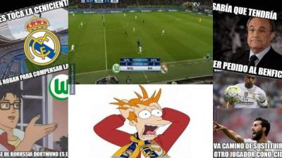 Las redes sociales reaccionaron con humor por la derrota del Real Madrid ante Wolfsburgo en la ida de los cuartos de final de la UEFA Champions League. No te pierdas los mejores memes.