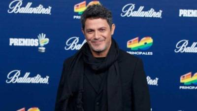 El cantante español Alejandro Sanz.