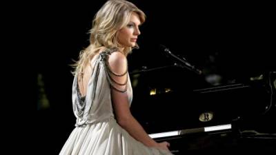 La cantante Taylor Swift.