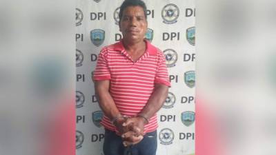 El capturado es un jornalero de 53 años de edad, originario del municipio de Guayape del departamento de Olancho.