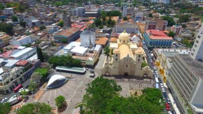 La capital impresiona a cualquier persona desde este ángulo.