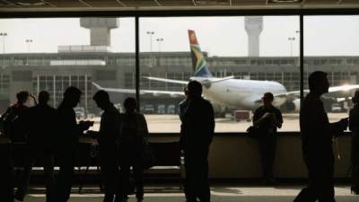 El aeropuerto de Washington Dulles, es uno de los receptores de vuelos africanos en EUA.