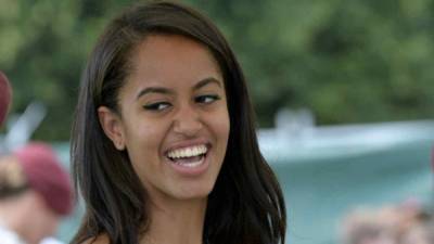Malia Obama es estudiante de la Universidad de Hardvard.// Foto archivo.
