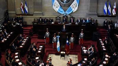 Congreso de Guatemala. AFP.