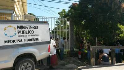 El cuerpo sin vida de Rogelio Antonio Maquenzi fue encontrado en la orilla de esta quebrada.