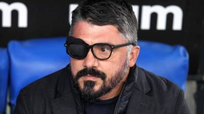 Gennaro Gattuso sufre una miastenia ocular desde hace 10 años, pero en las últimas semanas ha empeorado.