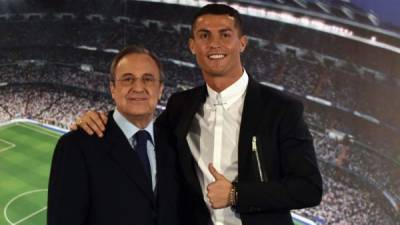 Florentino Pérez señaló que Cristiano Ronaldo se marchó del Real Madrid ya que deseaba nuevos retos.