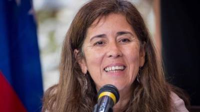 La embajadora de la UE en Venezuela, Isabel Brilhante, fue expulsada por el Gobierno de Maduro./