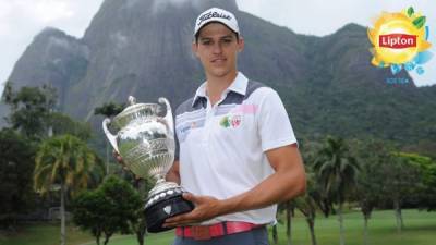El brasileño Rafael Becker es uno de los mejores prospectos del golf y estará en el Honduras Open.