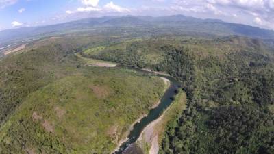 Sitio donde estará ubicada la presa. Foto: Yoseph Amaya.