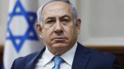 Primer ministro, Benjamín Netanyahu.