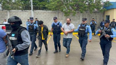 Los sospechosos fueron arrestados en zonas de San Pedro Sula.