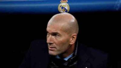 Zinedine Zidane decidió hacer a un costado del Real Madrid. FOTO EFE.