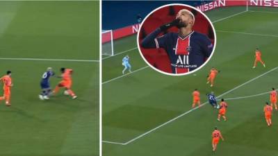 Neymar se despachó con un golazo genial en el PSG-Istanbul Basaksehir​ de Champions League.