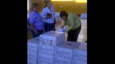 La Fiscalía de La Ceiba investiga si una urna fue supuestamente manipulada.
