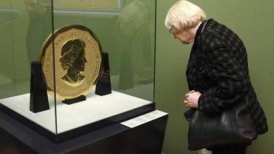 La moneda fue robada hace más tres meses y probablemente ha sido vendida en partes, si no en su totalidad según autoridades alemanas.
