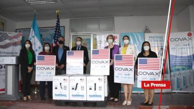 Honduras ha recibido ya 5.315.030 dosis de vacunas contra la covid-19 a través del mecanismo Covax.