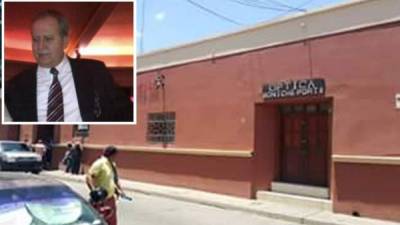 Boniche Porta tenía su clínica a unas cuadra de la posta policial de Comayagua.