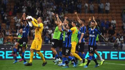 El Inter de Milán tiene soñando con el título a su afición. Foto Twitter Inter.