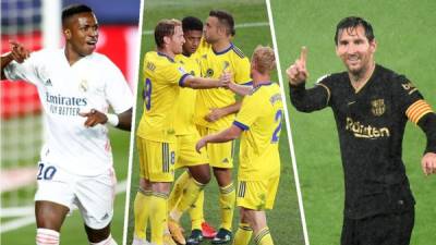 El Cádiz del 'Choco' Lozano se mete en la pelea por los puestos de arriba en las primeras jornadas de la Liga Española, junto a Real Madrid y Barcelona.