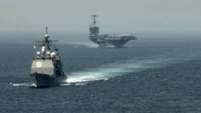Los navíos estadounidense se han movilizado en el Mediterráneo.