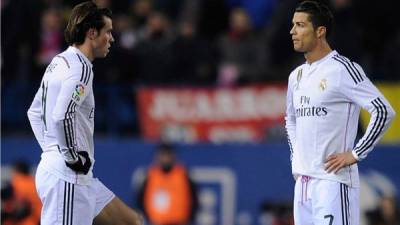 Cristiano Ronaldo y Gareth Bale, figuras del cuadro merengue.