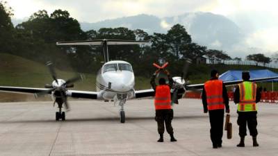 La semana pasada, el presidente Juan Orlando Hernández inauguró el aeródromo de Copán.