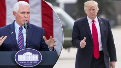 Mike Pence envió una carta a la presidenta de la Cámara de Representantes, la demócrata Nancy Pelosi.AFP/EFE