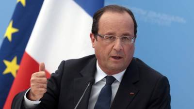 El presidente de Francia, François Hollande.