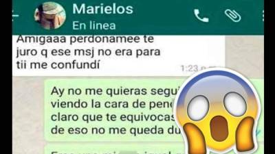 Una equivocación al enviar un mensaje por whatsapp le costó la amista de su mejor amiga.