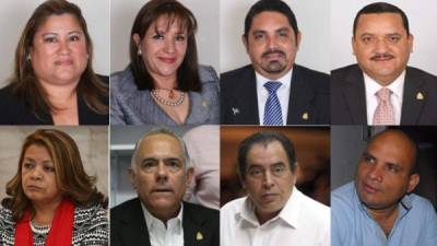 Welsy Vásquez, Gladis Aurora López, Juan Carlos Valenzuela, Milton de Jesús Puerto, Audelia Rodríguez, Óscar Álvarez, Edwin Pavón y Hernán Enrique Vindel.