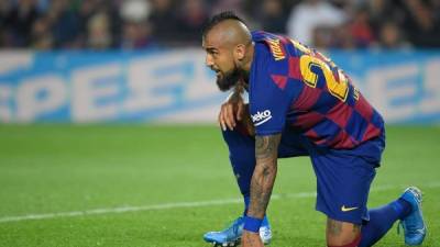 El chileno Arturo Vidal estaría saliendo del Barcelona en enero del 2020.