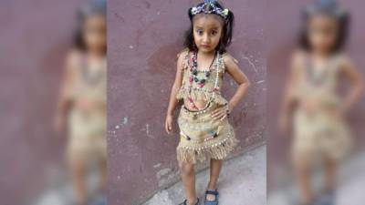 La niña había sido dada como desaparecida, lamentablemente fue hallada muerta por personal paramédico.