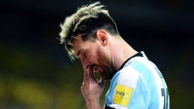 Messi se podrí quedar sin jugar el Mundial de Rusia 2018.