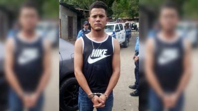 El joven de 22 años fue capturado en la colonia Brisas del Valle del sector Cofradía.