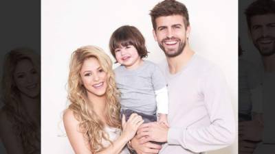 Una de las últimas fotografías de Milan junto a sus padres Shakira y Piqué.