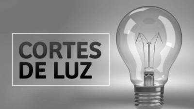 Los cortes de luz se deben a trabajos de mantenimientos según la Enee.