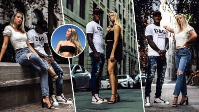 Romell Quioto ha debutado en una nueva faceta. El delantero hondureño incursiona en el mundo modelaje en Montreal junto a una linda modelo canadiense.